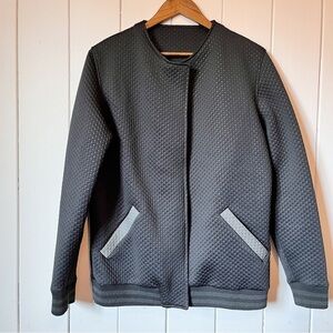Waffle Magnet Closure Coat.